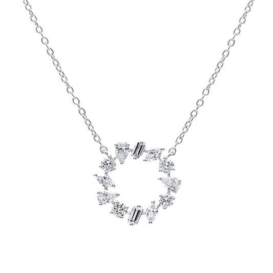 Eternal Love Diamond Pendant Necklace