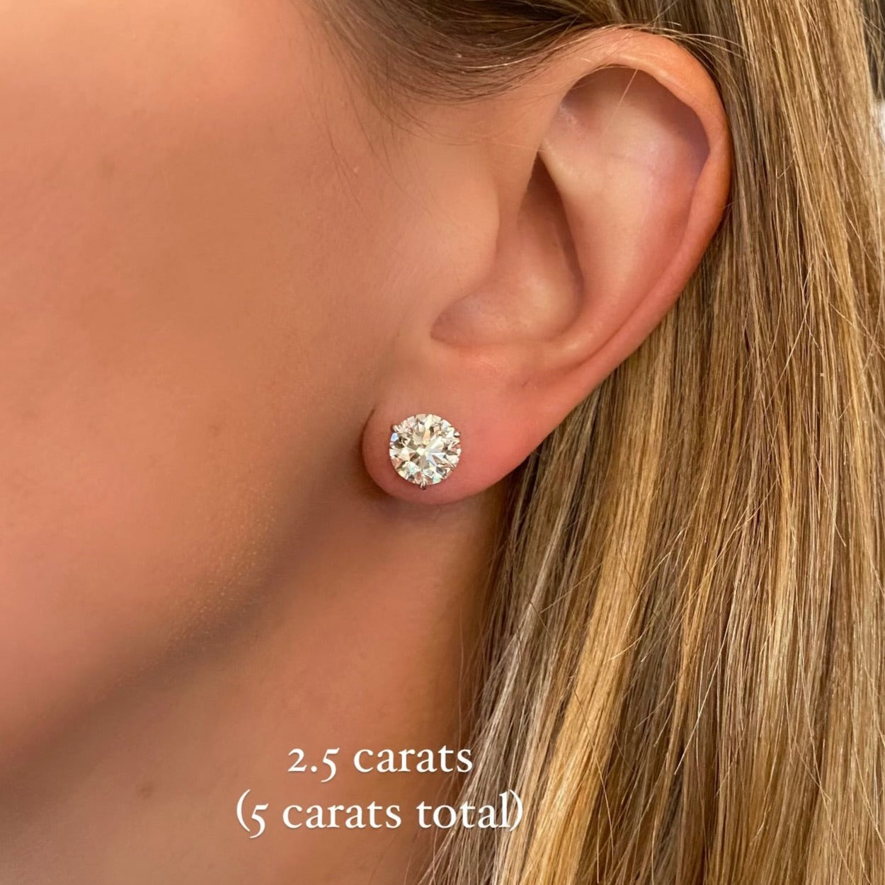 Diamond Stud Earrings