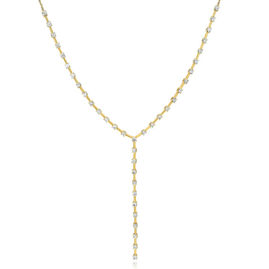 Orbit Diamond Lariat