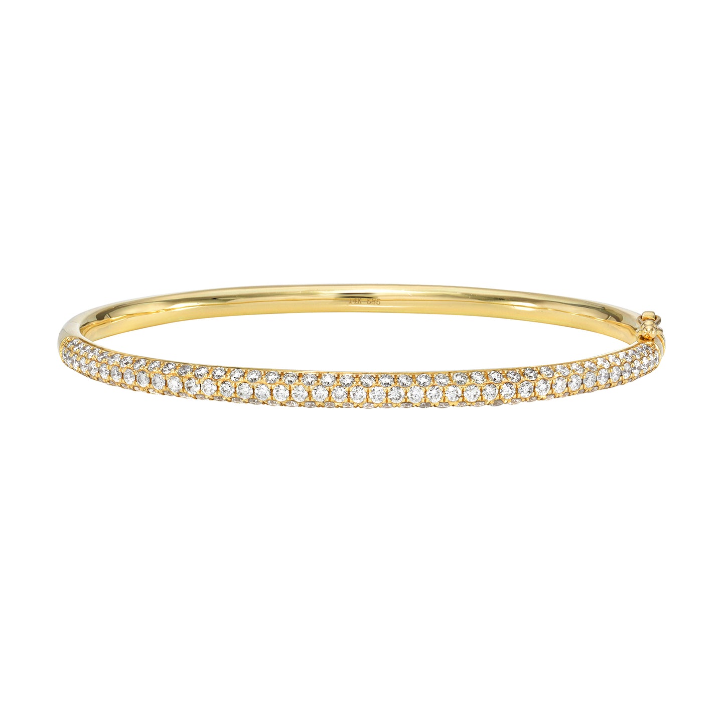 That's a Wrap Pave Diamond Bangle Bracelet