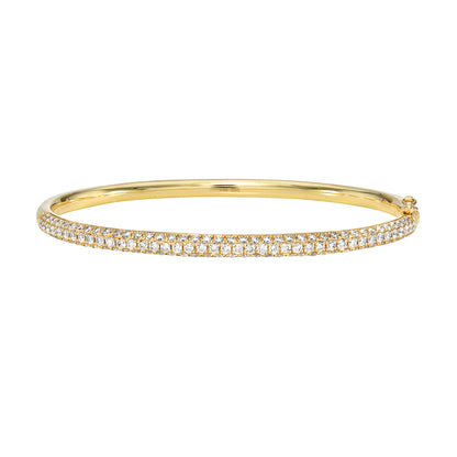 That's a Wrap Pave Diamond Bangle Bracelet