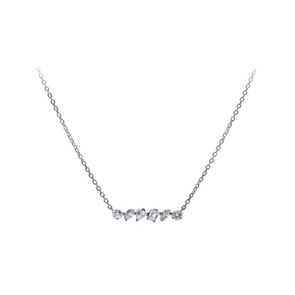 Radiant Diamond Pendant Necklace