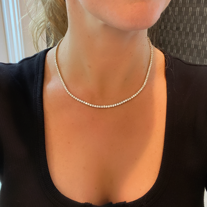 Diamond Tennis Necklace