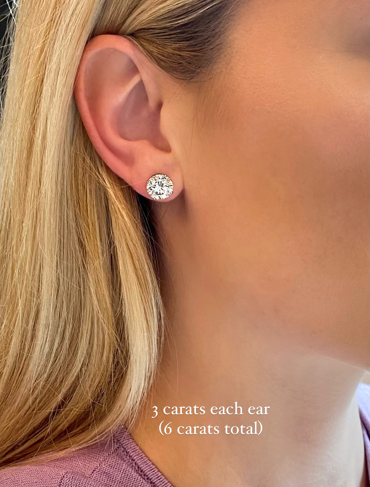 Diamond Stud Earrings