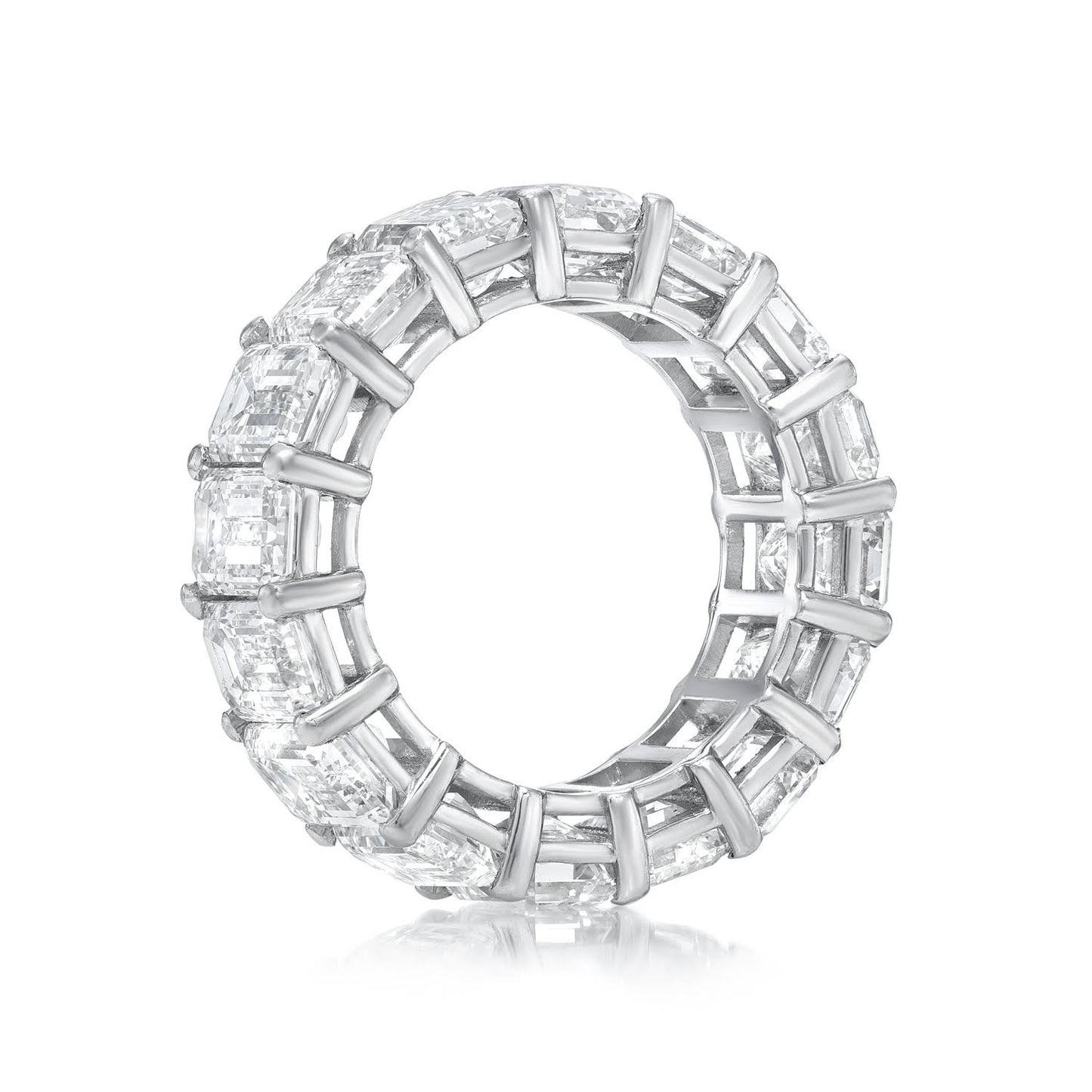 Emerald Cut Diamond Eternity Ring