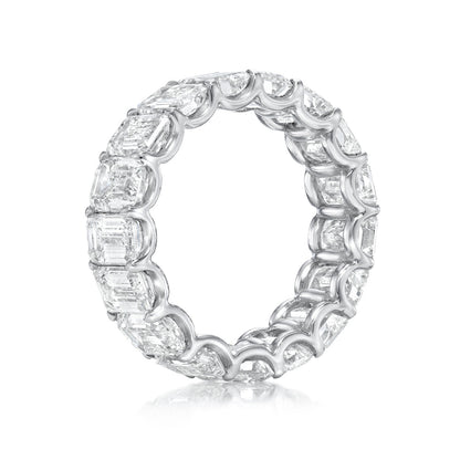 Emerald Cut Diamond Eternity Ring