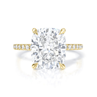 Cushion Cut Diamond Engagement Ring