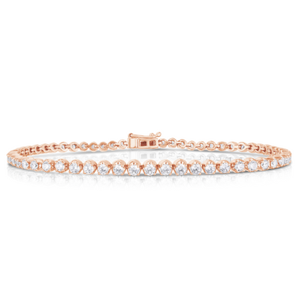 Dream Come True Graduating Diamond Tennis Bracelet