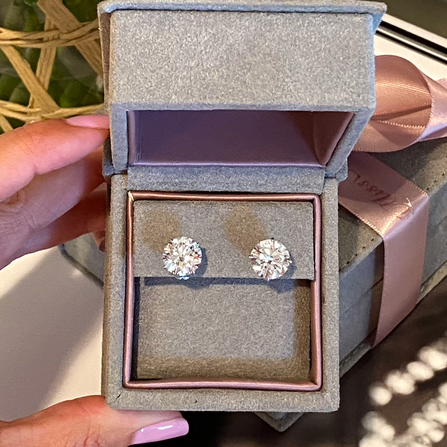 Diamond Stud Earrings