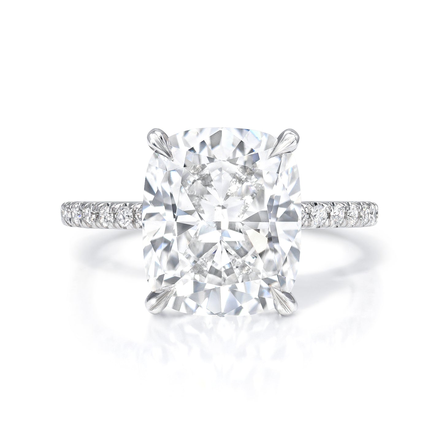 Cushion Cut Diamond Engagement Ring